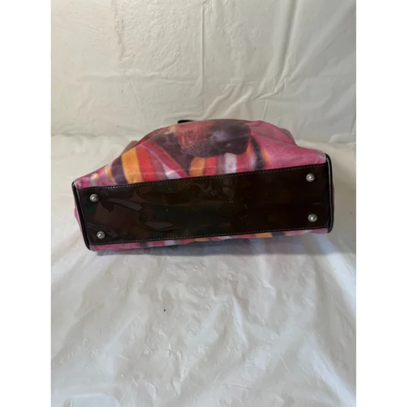 Anya Hindmarch Pink Dog Print Tote - Picture 6 of 15